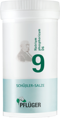BIOCHEMIE Pflüger 9 Natrium phosphoricum D 6 Tabl.