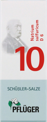 BIOCHEMIE Pflüger 10 Natrium sulfuricum D 6 Tabl.
