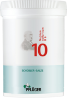 BIOCHEMIE Pflüger 10 Natrium sulfuricum D 6 Tabl.