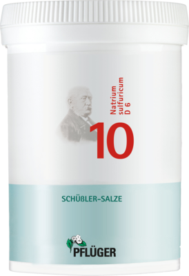 BIOCHEMIE Pflüger 10 Natrium sulfuricum D 6 Tabl.