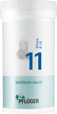 BIOCHEMIE Pflüger 11 Silicea D 12 Tabletten