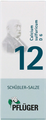 BIOCHEMIE Pflüger 12 Calcium sulfuricum D 6 Tabl.