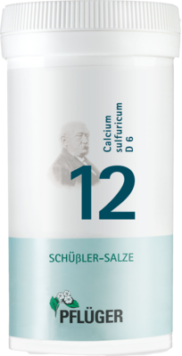 BIOCHEMIE Pflüger 12 Calcium sulfuricum D 6 Tabl.