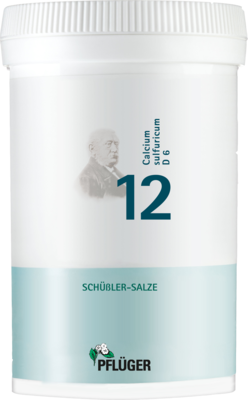 BIOCHEMIE Pflüger 12 Calcium sulfuricum D 6 Tabl.