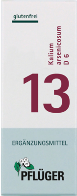 BIOCHEMIE Pflüger 13 Kalium arsenicosum D 6 Tabl.