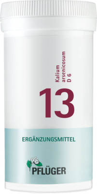 BIOCHEMIE Pflüger 13 Kalium arsenicosum D 6 Tabl.