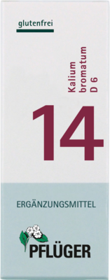 BIOCHEMIE Pflüger 14 Kalium bromatum D 6 Tabletten