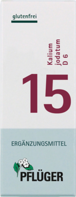 BIOCHEMIE Pflüger 15 Kalium jodatum D 6 Tabletten