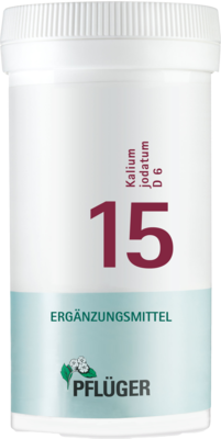 BIOCHEMIE Pflüger 15 Kalium jodatum D 6 Tabletten