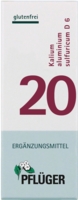 BIOCHEMIE Pflüger 20 Kalium alumin.sulfur.D 6 Tab.