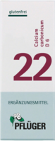 BIOCHEMIE Pflüger 22 Calcium carbonicum D 6 Tabl.