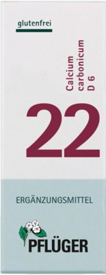 BIOCHEMIE Pflüger 22 Calcium carbonicum D 6 Tabl.