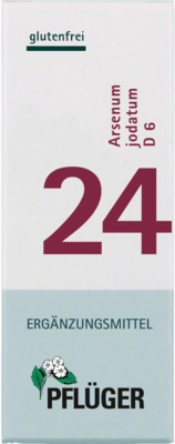 BIOCHEMIE Pflüger 24 Arsenum jodatum D 6 Tabletten