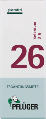 BIOCHEMIE Pflüger 26 Selenium D 6 Tabletten