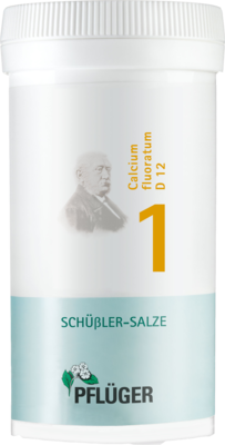 BIOCHEMIE Pflüger 1 Calcium fluoratum D 12 Pulver