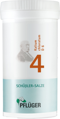 BIOCHEMIE Pflüger 4 Kalium chloratum D 6 Pulver