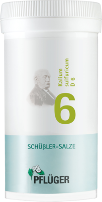BIOCHEMIE Pflüger 6 Kalium sulfuricum D 6 Pulver