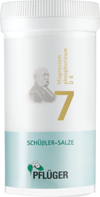 BIOCHEMIE Pflüger 7 Magnesium phosphoricum D 6 Plv
