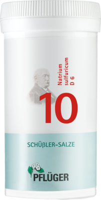 BIOCHEMIE Pflüger 10 Natrium sulfuricum D 6 Pulver