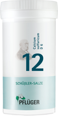 BIOCHEMIE Pflüger 12 Calcium sulfuricum D 6 Pulver