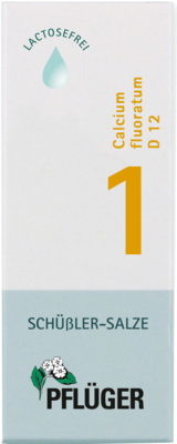 BIOCHEMIE Pflüger 1 Calcium fluoratum D 12 Tropfen