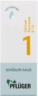 BIOCHEMIE Pflüger 1 Calcium fluoratum D 12 Tropfen