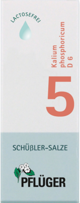 BIOCHEMIE Pflüger 5 Kalium phosphoricum D 6 Tropf.