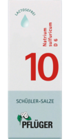 BIOCHEMIE Pflüger 10 Natrium sulfuricum D 6 Tropf.
