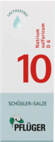 BIOCHEMIE Pflüger 10 Natrium sulfuricum D 6 Tropf.