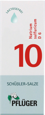 BIOCHEMIE Pflüger 10 Natrium sulfuricum D 6 Tropf.