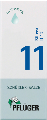 BIOCHEMIE Pflüger 11 Silicea D 12 Tropfen