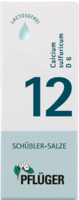 BIOCHEMIE Pflüger 12 Calcium sulfuricum D 6 Tropf.
