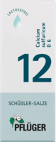 BIOCHEMIE Pflüger 12 Calcium sulfuricum D 6 Tropf.