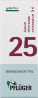 BIOCHEMIE Pflüger 25 Aurum chlorat.natron.D 6 Tab.