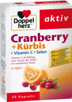 DOPPELHERZ Cranberry+Kürbis Kapseln