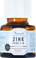 NATURAFIT Zink Plus C+D Kapseln