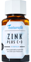 NATURAFIT Zink Plus C+D Kapseln