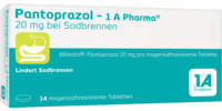 PANTOPRAZOL-1A Pharma 20mg bei Sodbrennen msr.Tab.