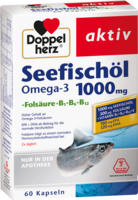 DOPPELHERZ Seefischöl Omega-3 1.000 mg+Fols.Kaps.
