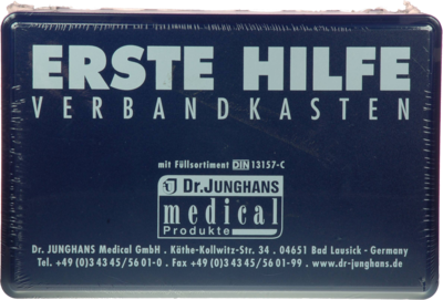 VERBANDKASTEN m.Füllung DIN 13157-C Kunststoff