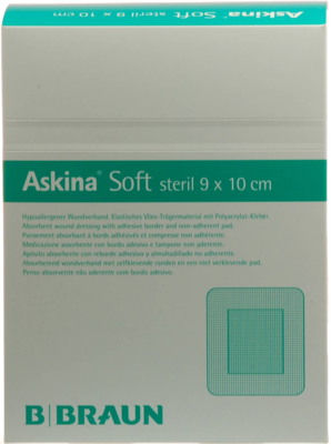 ASKINA Soft Wundverband 9x10 cm steril