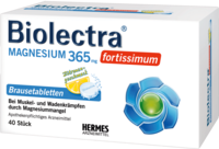 BIOLECTRA Magnesium 365 mg fortissimum Zitrone