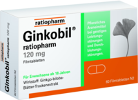 GINKOBIL-ratiopharm 120 mg Filmtabletten