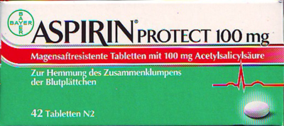 ASPIRIN Protect 100 mg magensaftres.Tabletten