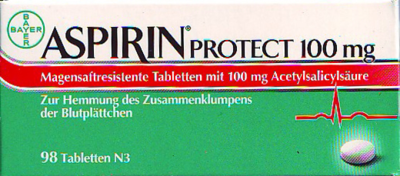 ASPIRIN Protect 100 mg magensaftres.Tabletten