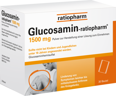 GLUCOSAMIN-RATIOPHARM 1500 mg Plv.z.H.e.L.z.Einn.