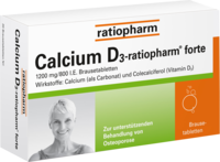 CALCIUM D3-ratiopharm forte Brausetabletten