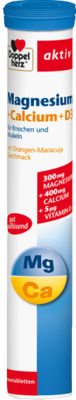 DOPPELHERZ Magnesium+Calcium+D3 Brausetabletten