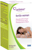 CYCLOTEST fertile woman Mikronährstoffe Kapseln