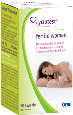CYCLOTEST fertile woman Mikronährstoffe Kapseln